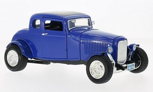 Ford Five Window Coupe, blue - 1932
